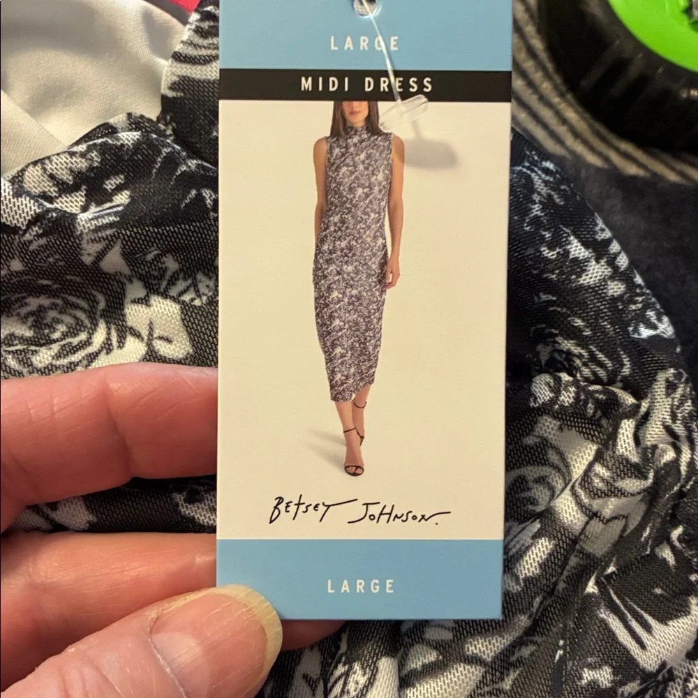 Betsy Johnson Ladies Sleeveless Midi Dress (L) - Picture 10 of 10